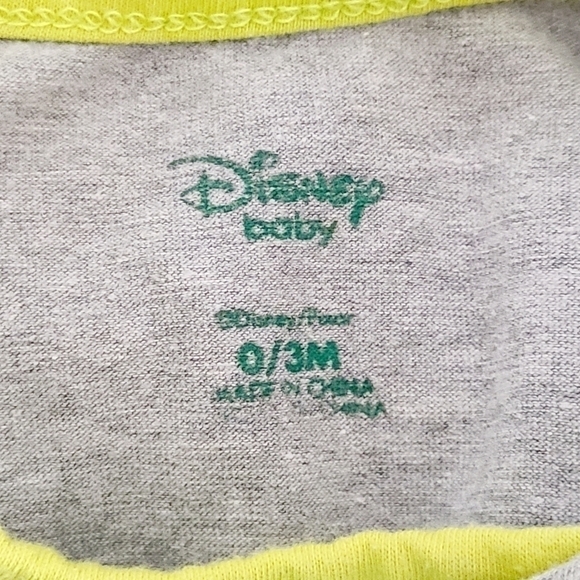 Disney Pixar Toy Story Buzz Lightyear One Piece Bodysuit Infant Sz 0-3 Month - Picture 4 of 4